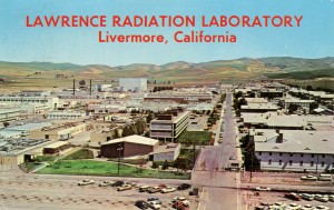 Lawrence Radiation Laboratory, Livermore, California, mailed 1967                         